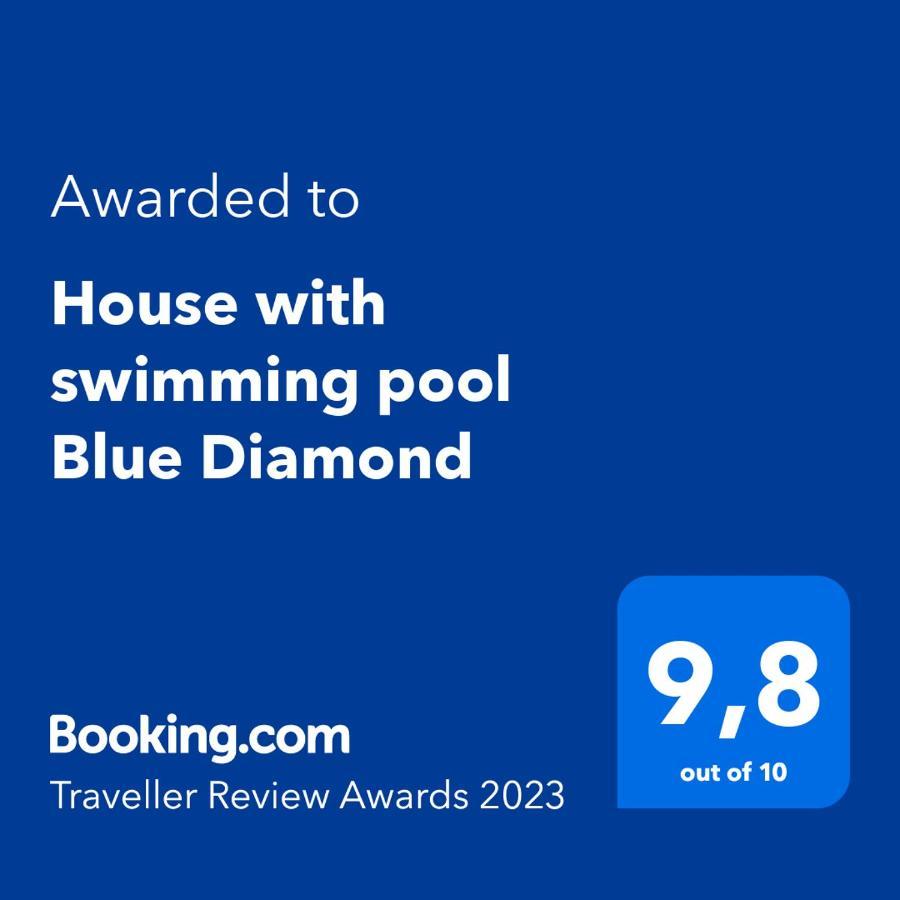 House With Swimming Pool Blue Diamond Appartement Povljana Buitenkant foto
